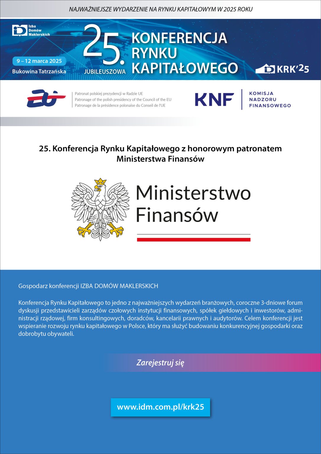 Zwiastun 25. Konferencji Rynku Kapitałowego