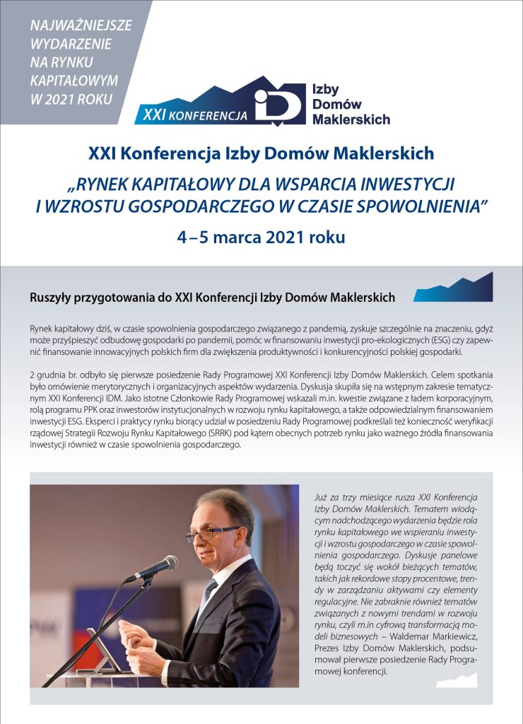 Podsumowanie I posiedzenia Rady Programowej XXI Konferencji IDMstr 1